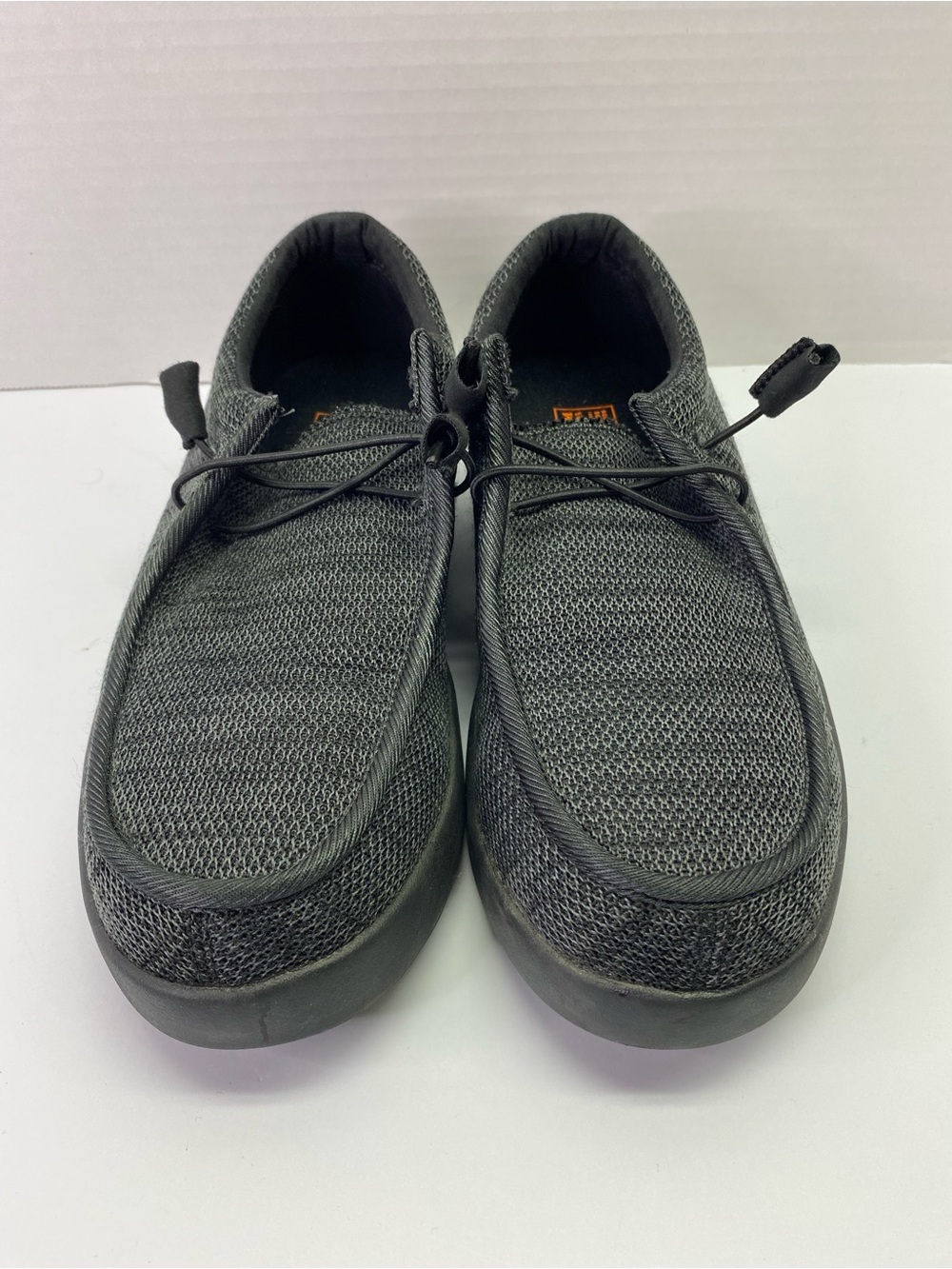 Volcom Men's Slip-On Mesh Loafers in Charcoal